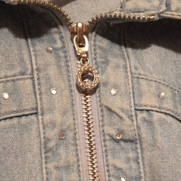 C.D. Daniels Light Blue Denim Jacket Size 3X - Picture 2 of 13